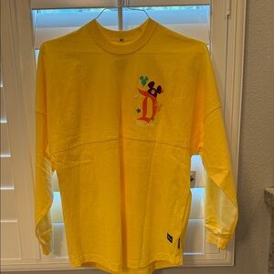 Disney Yellow Graphic Long Sleeve Shirt